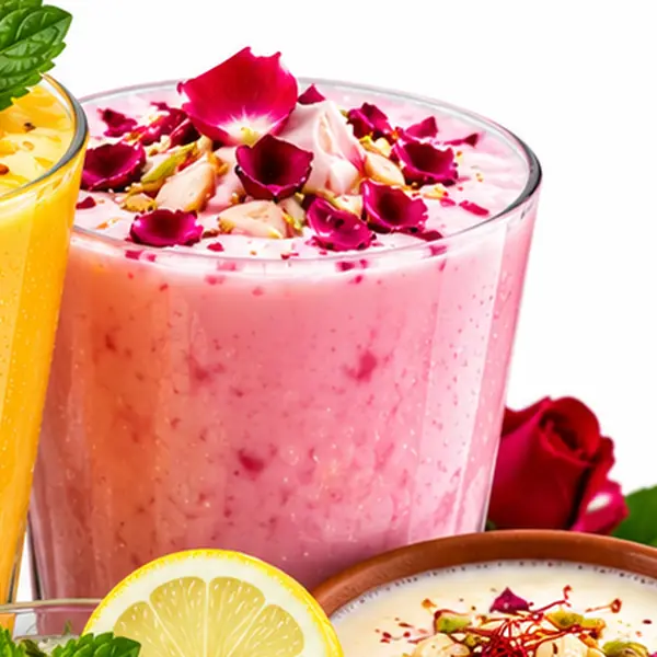 Rose Lassi